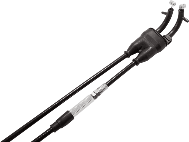 MOTION PRO 0650-1713 Black Vinyl Throttle Cable - Push/Pull - '17-'21 CRF — image 2 of 2