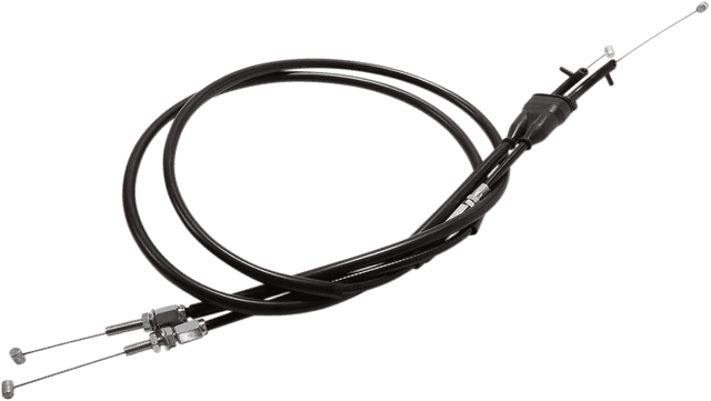MOTION PRO 0650-1713 Black Vinyl Throttle Cable - Push/Pull - '17-'21 CRF — image 1 of 2