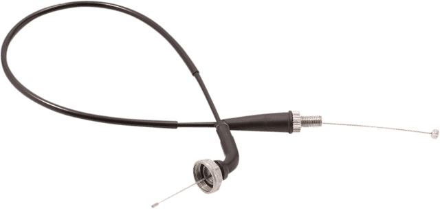 MOTION PRO 0650-1749 Black Vinyl Throttle Cable - Pull - Cap - '13-'18 CRF110F