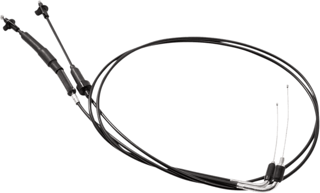 MOTION PRO 0650-1754 Black Vinyl Throttle Cable - Pull - '09-'16 Scrambler/Sportster