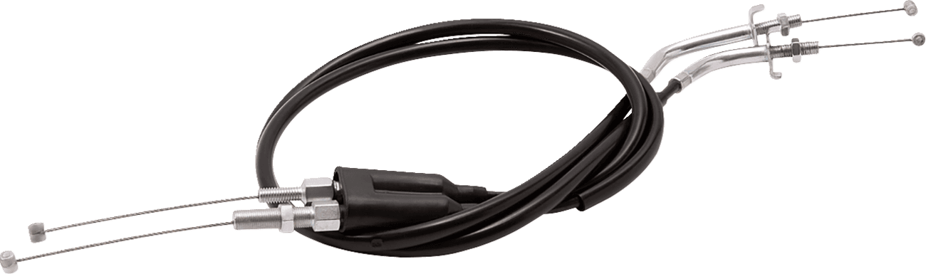 MOTION PRO 0650-2092 Black Vinyl Throttle Cable - Push/Pull - +4" - '19-'24 CRF110F