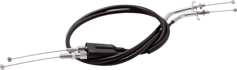 MOTION PRO 0650-2092 Black Vinyl Throttle Cable - Push/Pull - +4" - '19-'24 CRF110F