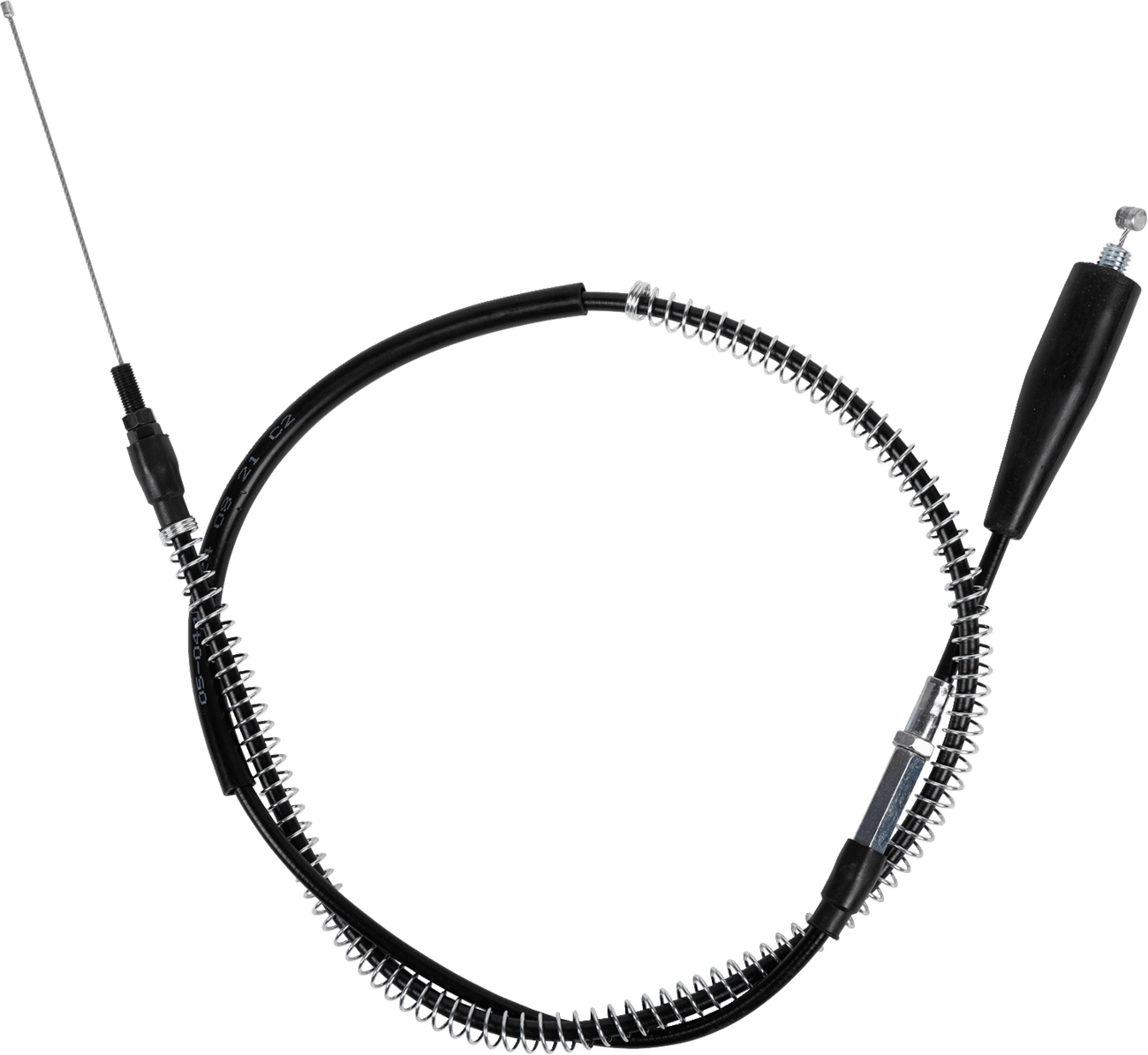MOTION PRO 0650-2102 Black Vinyl Throttle Cable - Pull - '06-'25 Yamaha YZ