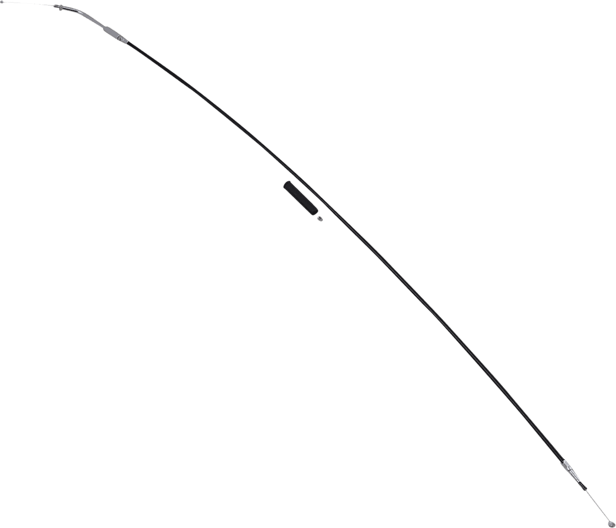 DRAG SPECIALTIES 0651-0234 Black Vinyl Idle Cable - 36"