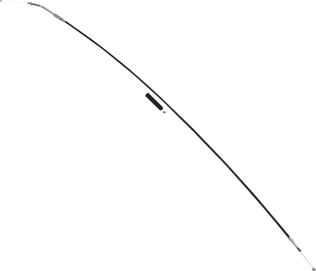 DRAG SPECIALTIES 0651-0234 Black Vinyl Idle Cable - 36"