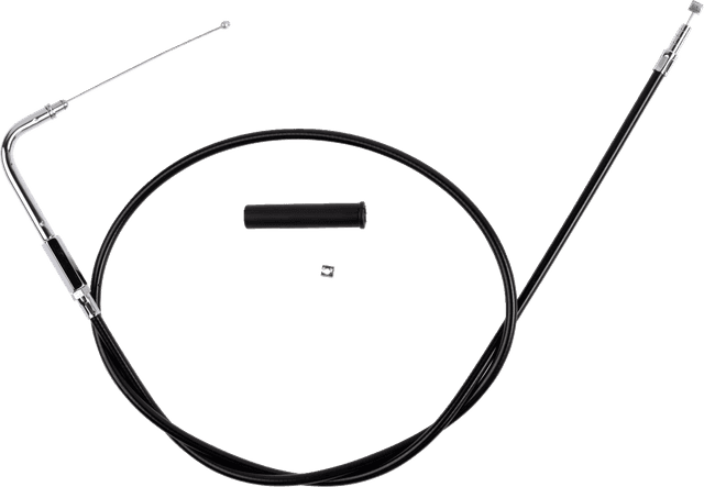 DRAG SPECIALTIES 0651-0240 Black Vinyl Idle Cable - 42-1/2"