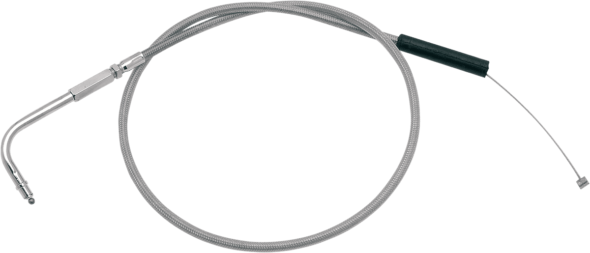 MOTION PRO 0651-0340 Armor Coat Stainless Steel Idle Cable - 29-1/2"