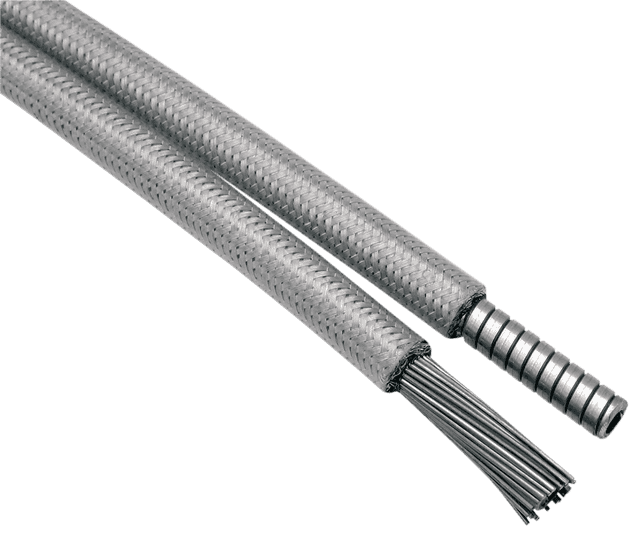 MOTION PRO 0652-0195 Armor Coat Braided Stainless Steel Clutch Cable - Longitudinally Wound - 67-1/2" — image 2 of 2