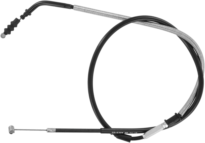 MOTION PRO 0652-0428 Black Vinyl Clutch Cable - +2" - Yamaha