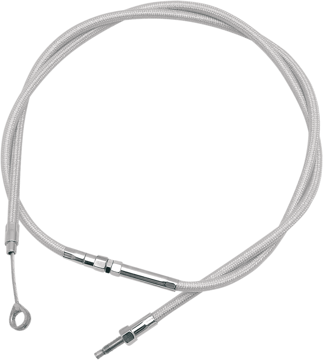 MOTION PRO 0652-0612 Armor Coat Braided Stainless Steel Clutch Cable - Coil Wound - 61-1/2"