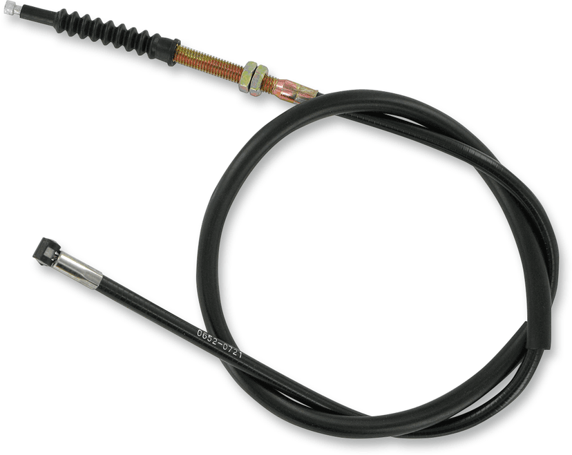 PARTS UNLIMITED 0652-0721 Black Vinyl Clutch Cable - Kawasaki