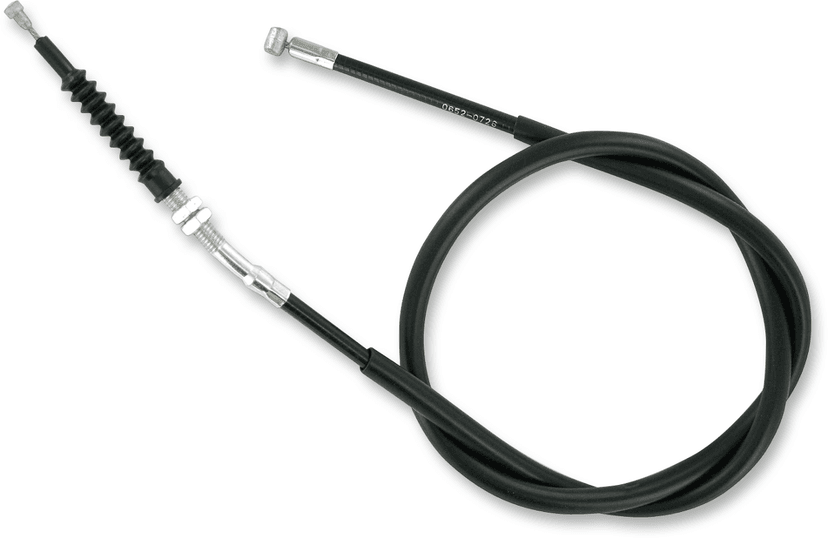 PARTS UNLIMITED 0652-0726 Black Vinyl Clutch Cable - Kawasaki