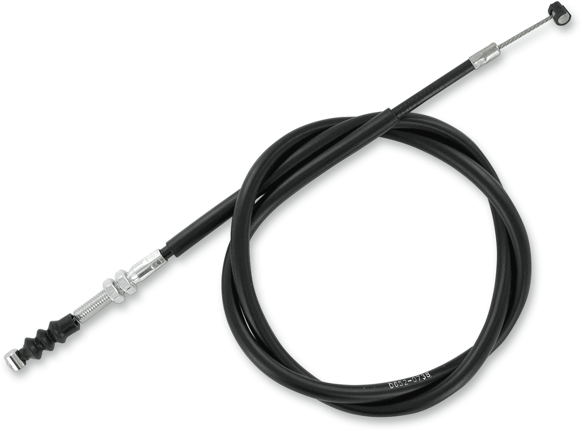 PARTS UNLIMITED 0652-0738 Black Vinyl Clutch Cable - Yamaha