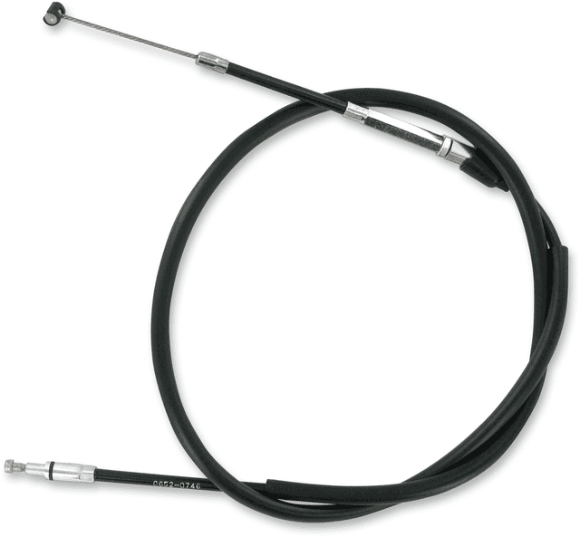 PARTS UNLIMITED 0652-0746 Black Vinyl Clutch Cable - Suzuki