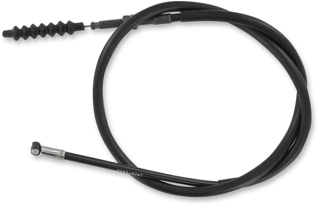 PARTS UNLIMITED 0652-0747 Black Vinyl Clutch Cable - Honda