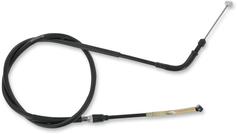 PARTS UNLIMITED 0652-0748 Black Vinyl Clutch Cable - Kawasaki