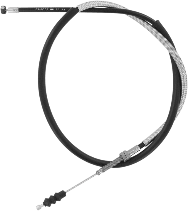 MOTION PRO 0652-1004 Black Vinyl Clutch Cable - Yamaha