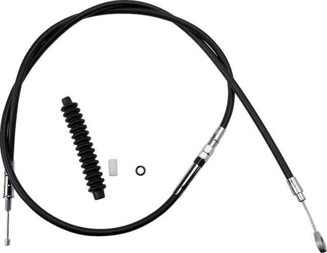 DRAG SPECIALTIES 0652-1393 High-Efficiency Black Vinyl Clutch Cable - 61-1/4" — image 1 of 2