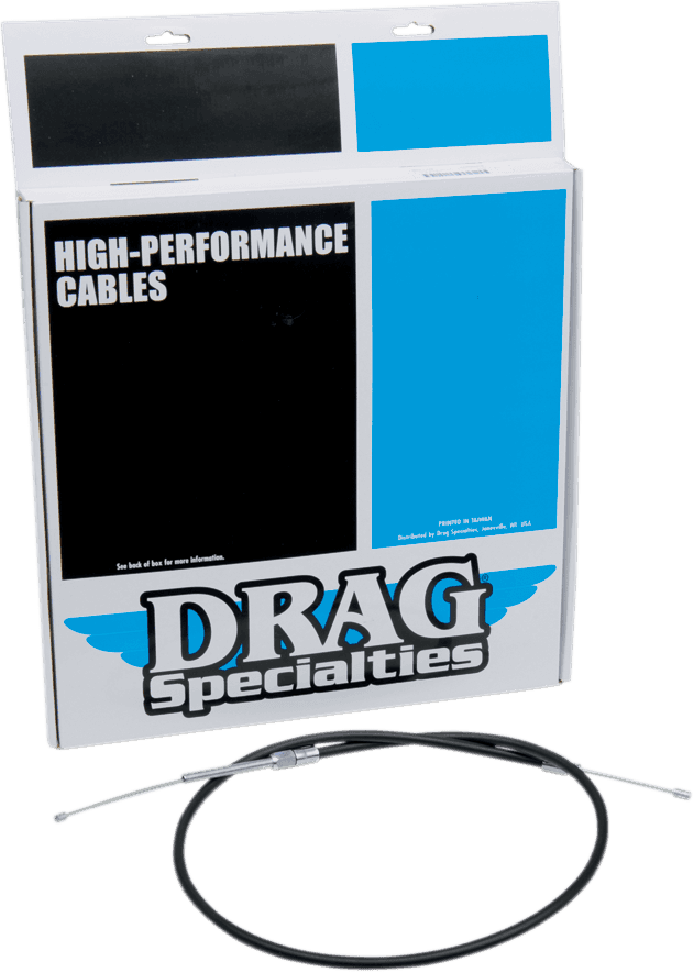 DRAG SPECIALTIES 0652-1395 High-Efficiency Black Vinyl Clutch Cable - 53-1/16" — image 2 of 2