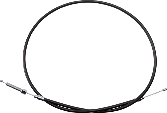 DRAG SPECIALTIES 0652-1396 High-Efficiency Black Vinyl Clutch Cable - 53-5/16" — image 1 of 2