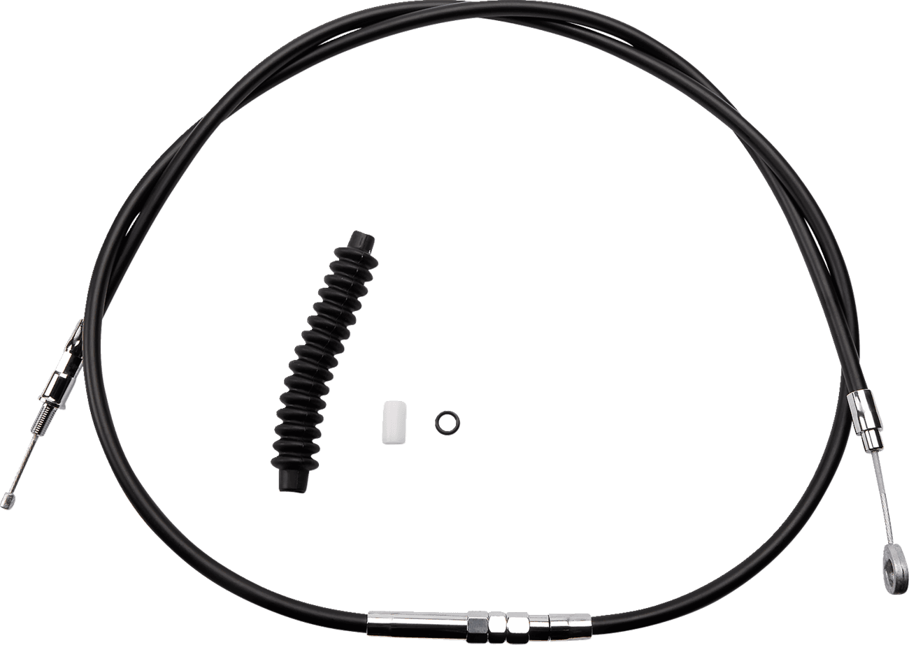 DRAG SPECIALTIES 0652-1404 High-Efficiency Black Vinyl Clutch Cable - 76-11/16"