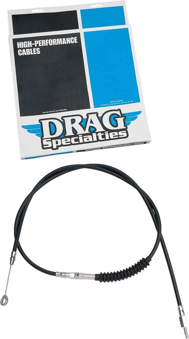 DRAG SPECIALTIES 0652-1407 High-Efficiency Black Vinyl Clutch Cable - 62-11/16" — image 2 of 2