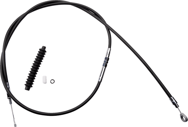 DRAG SPECIALTIES 0652-1412 High-Efficiency Black Vinyl Clutch Cable - 72-11/16" — image 1 of 2