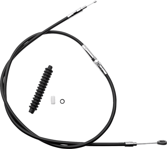 DRAG SPECIALTIES 0652-1416 High-Efficiency Black Vinyl Clutch Cable - 64-7/16" — image 1 of 2
