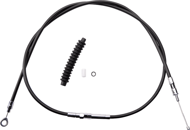 DRAG SPECIALTIES 0652-1417 High-Efficiency Black Vinyl Clutch Cable - 70-7/16" — image 1 of 2