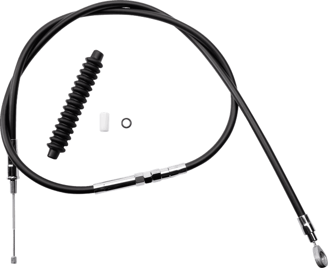 DRAG SPECIALTIES 0652-1420 High-Efficiency Black Vinyl Clutch Cable - 54-3/4" — image 1 of 2