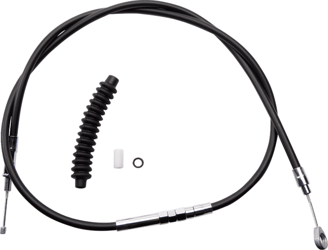 DRAG SPECIALTIES 0652-1421 High-Efficiency Black Vinyl Clutch Cable - 57-1/4" — image 1 of 2