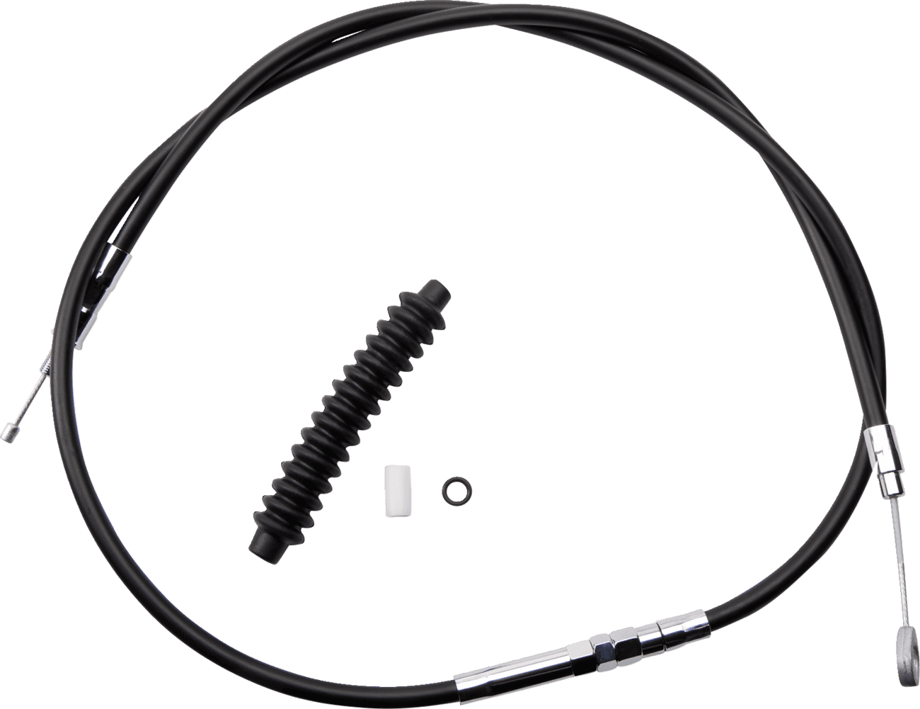 DRAG SPECIALTIES 0652-1422 High-Efficiency Black Vinyl Clutch Cable - 59-3/4"