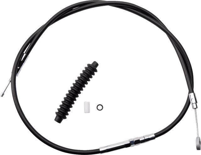 DRAG SPECIALTIES 0652-1422 High-Efficiency Black Vinyl Clutch Cable - 59-3/4" — image 1 of 2