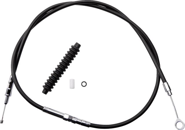 DRAG SPECIALTIES 0652-1425 High-Efficiency Black Vinyl Clutch Cable - 60-11/16" — image 1 of 2