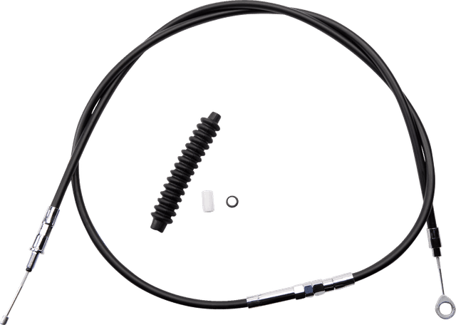 DRAG SPECIALTIES 0652-1429 High-Efficiency Black Vinyl Clutch Cable - 68-11/16" — image 1 of 2