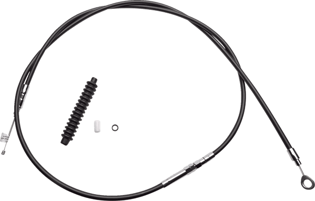 DRAG SPECIALTIES 0652-1434 High-Efficiency Black Vinyl Clutch Cable - 78-11/16" — image 1 of 2
