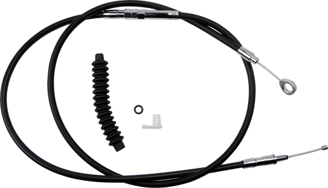 DRAG SPECIALTIES 0652-1436 High-Efficiency Black Vinyl Clutch Cable - 64-11/16"