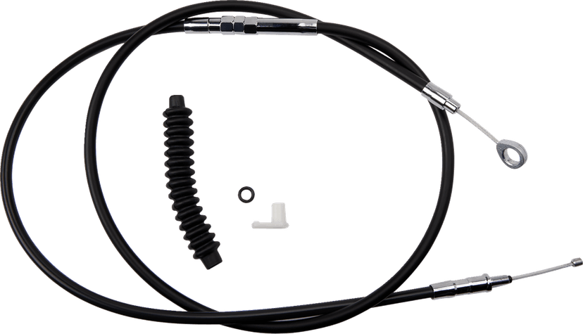 DRAG SPECIALTIES 0652-1436 High-Efficiency Black Vinyl Clutch Cable - 64-11/16"