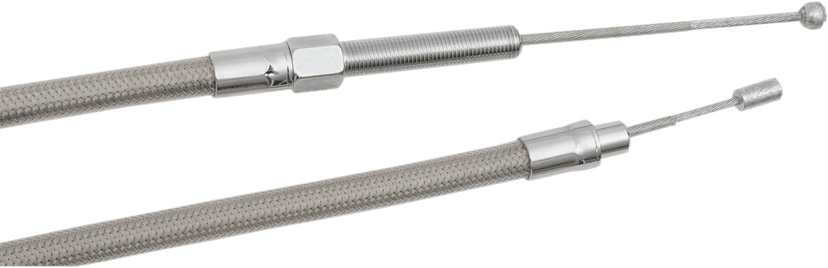 DRAG SPECIALTIES 0652-1451 High-Efficiency Braided Stainless Steel Clutch Cable - 53-5/16" — image 3 of 3