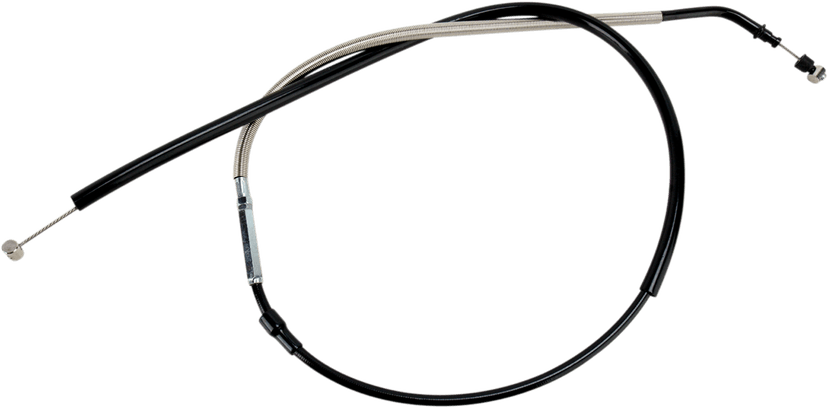 MOTION PRO 0652-1497 Black Vinyl Clutch Cable - +2" - Yamaha — image 1 of 2