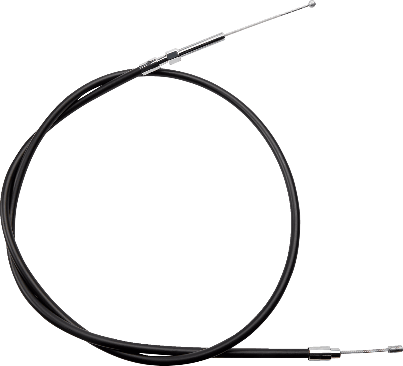 DRAG SPECIALTIES 0652-1535 High-Efficiency Black Vinyl Clutch Cable - 54"