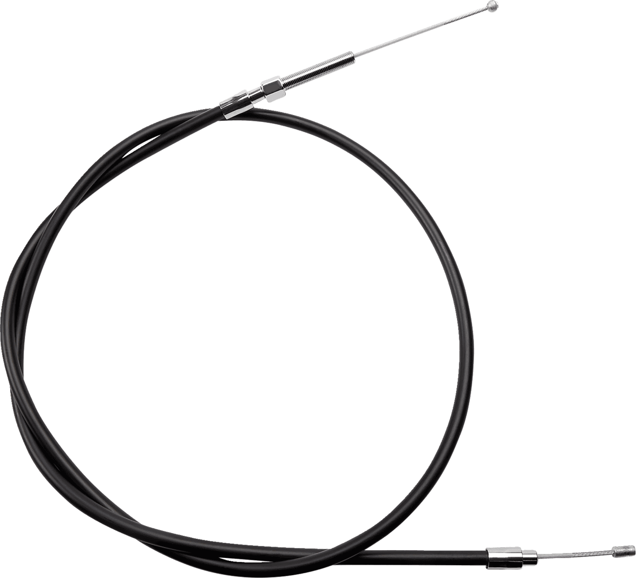 DRAG SPECIALTIES 0652-1541 High-Efficiency Black Vinyl Clutch Cable - 60"