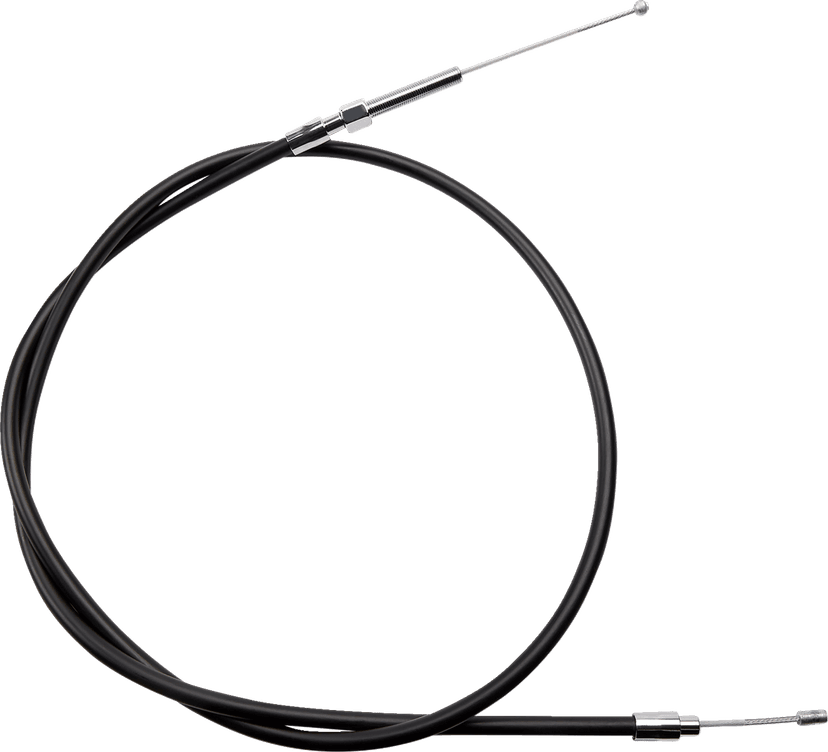 DRAG SPECIALTIES 0652-1541 High-Efficiency Black Vinyl Clutch Cable - 60" — image 1 of 2