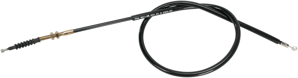 MOTION PRO 0652-1594 Black Vinyl Clutch Cable - Kawasaki