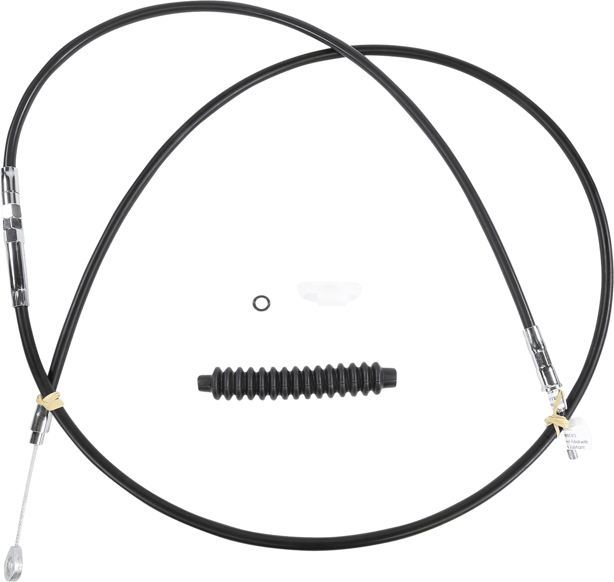 DRAG SPECIALTIES 0652-2372 High-Efficiency Black Vinyl Clutch Cable - 78-11/16"