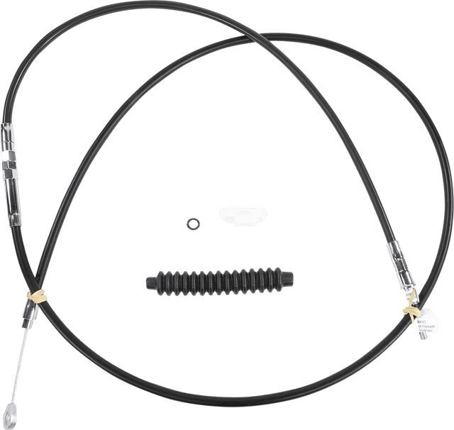 DRAG SPECIALTIES 0652-2372 High-Efficiency Black Vinyl Clutch Cable - 78-11/16"