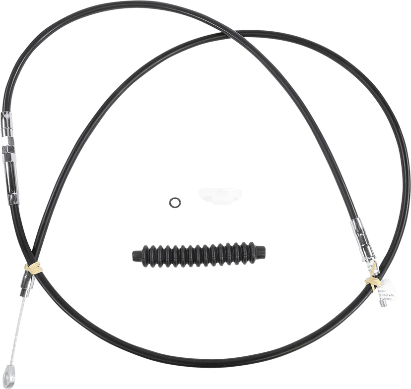 DRAG SPECIALTIES 0652-2372 High-Efficiency Black Vinyl Clutch Cable - 78-11/16"