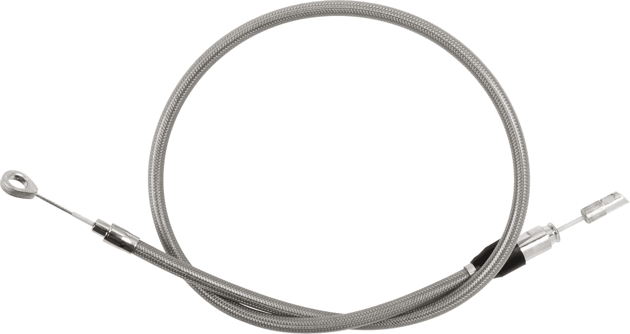 DRAG SPECIALTIES 0652-2835 Quick Connect Clutch Cable - Upper - 34" - Stainless Steel
