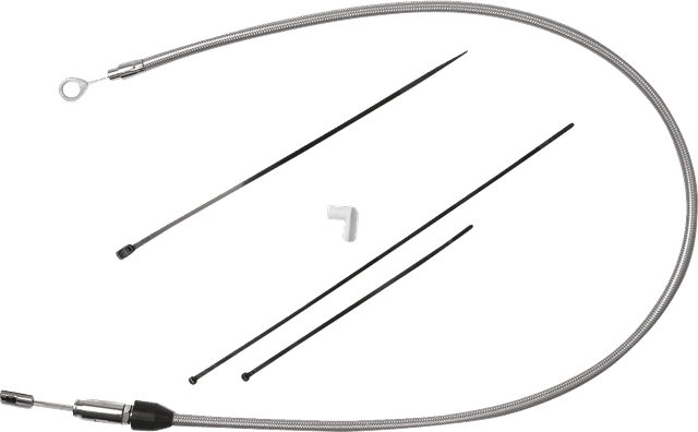 DRAG SPECIALTIES 0652-2836 Quick Connect Clutch Cable - Upper - 36" - Stainless Steel — image 2 of 2