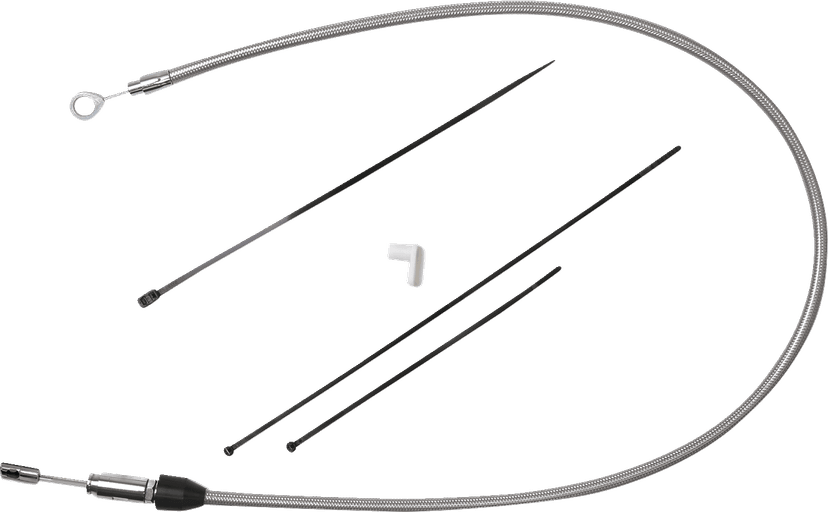 DRAG SPECIALTIES 0652-2836 Quick Connect Clutch Cable - Upper - 36" - Stainless Steel — image 2 of 2